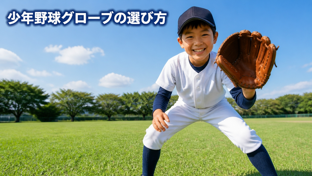 少年野球グローブの選び方｜低学年〜高学年別のポイントを解説